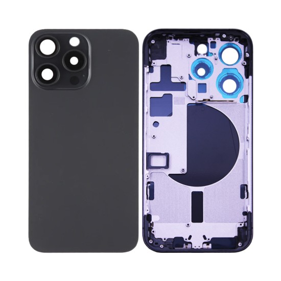 Back Cover+Frame Apple iPhone 15 Pro Black Titanium